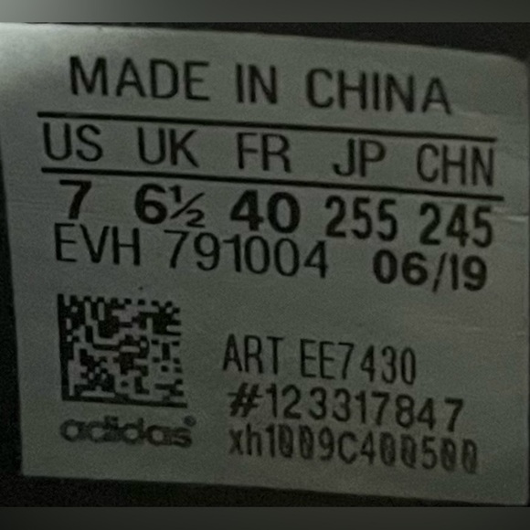 Adidas U Path Run Womens Size 8 Running Shoes Sneakers Blue Pink EE7430 - Picture 8 of 8